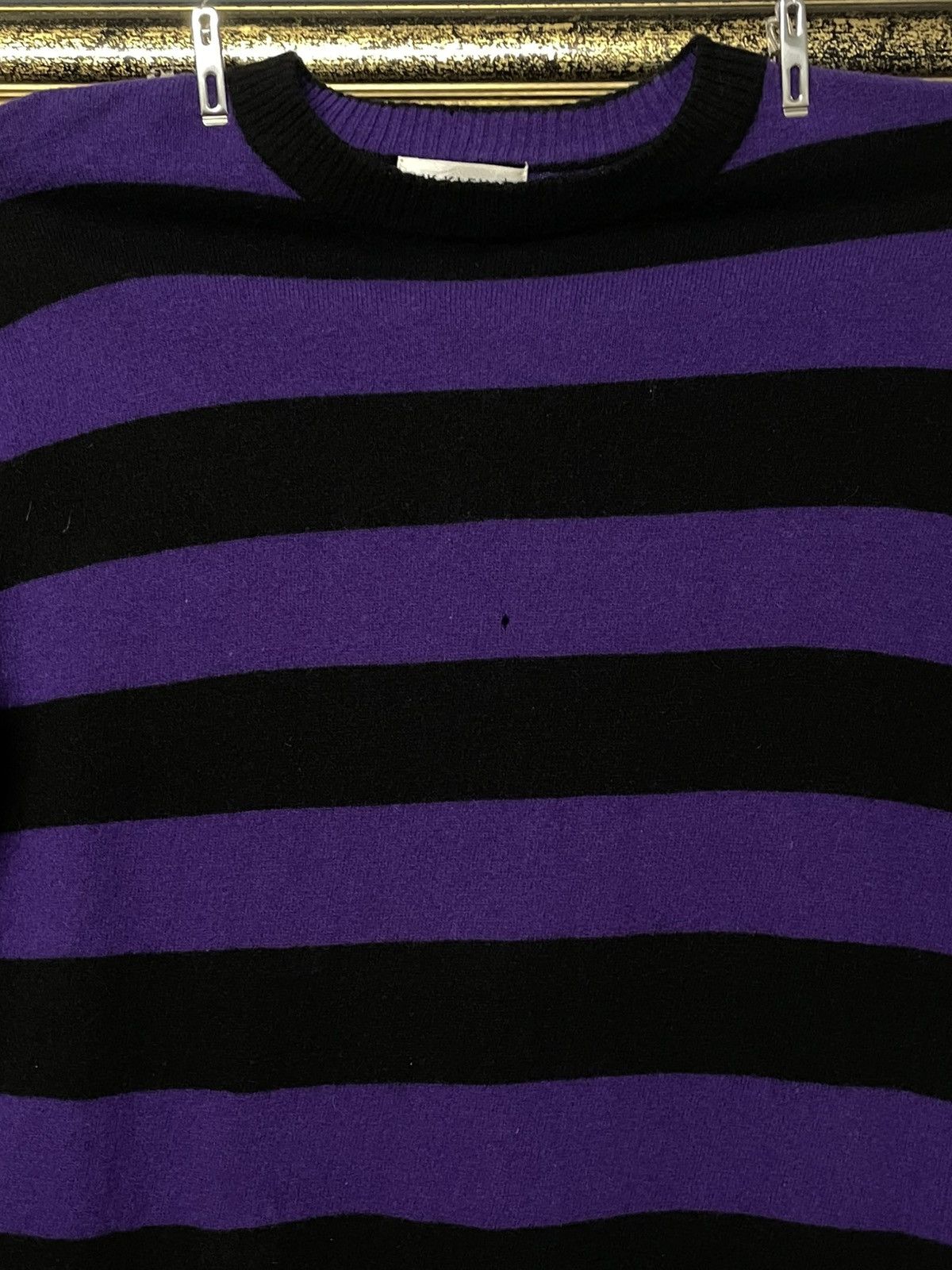 Japanese Brand Vintage 1990s Designer Michel Klein Distressed Longsleeve Size US S / EU 44-46 / 1 - 3 Thumbnail