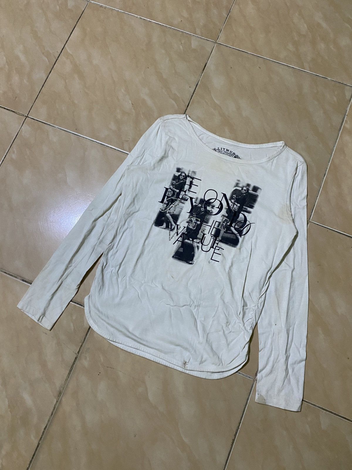 If Six Was Nine LONGSLEEVE LITMUS Y2k Style Size M / US 6-8 / IT 42-44 - 2 Thumbnail