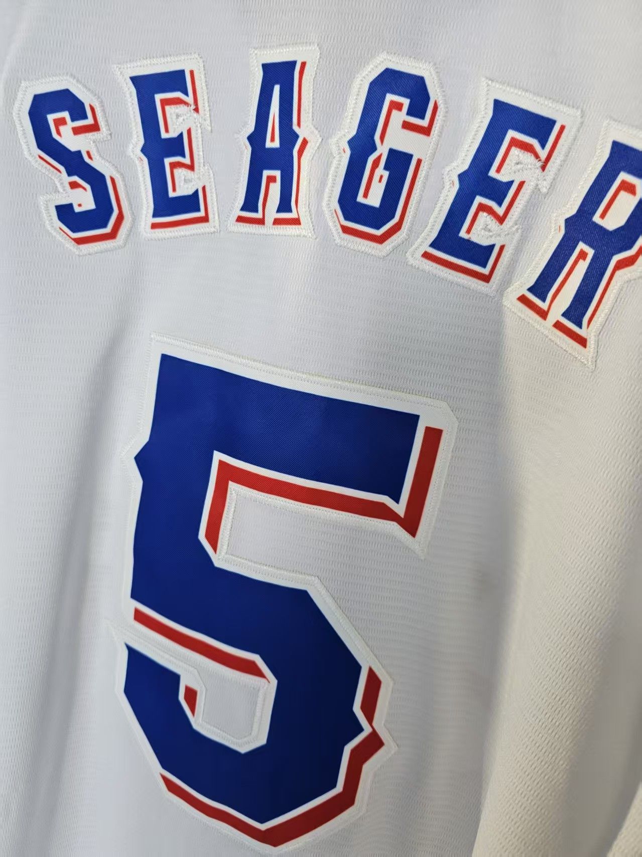MLB Texas Rangers 5 SEAGER Jersey Size US M / EU 48-50 / 2 - 4 Thumbnail