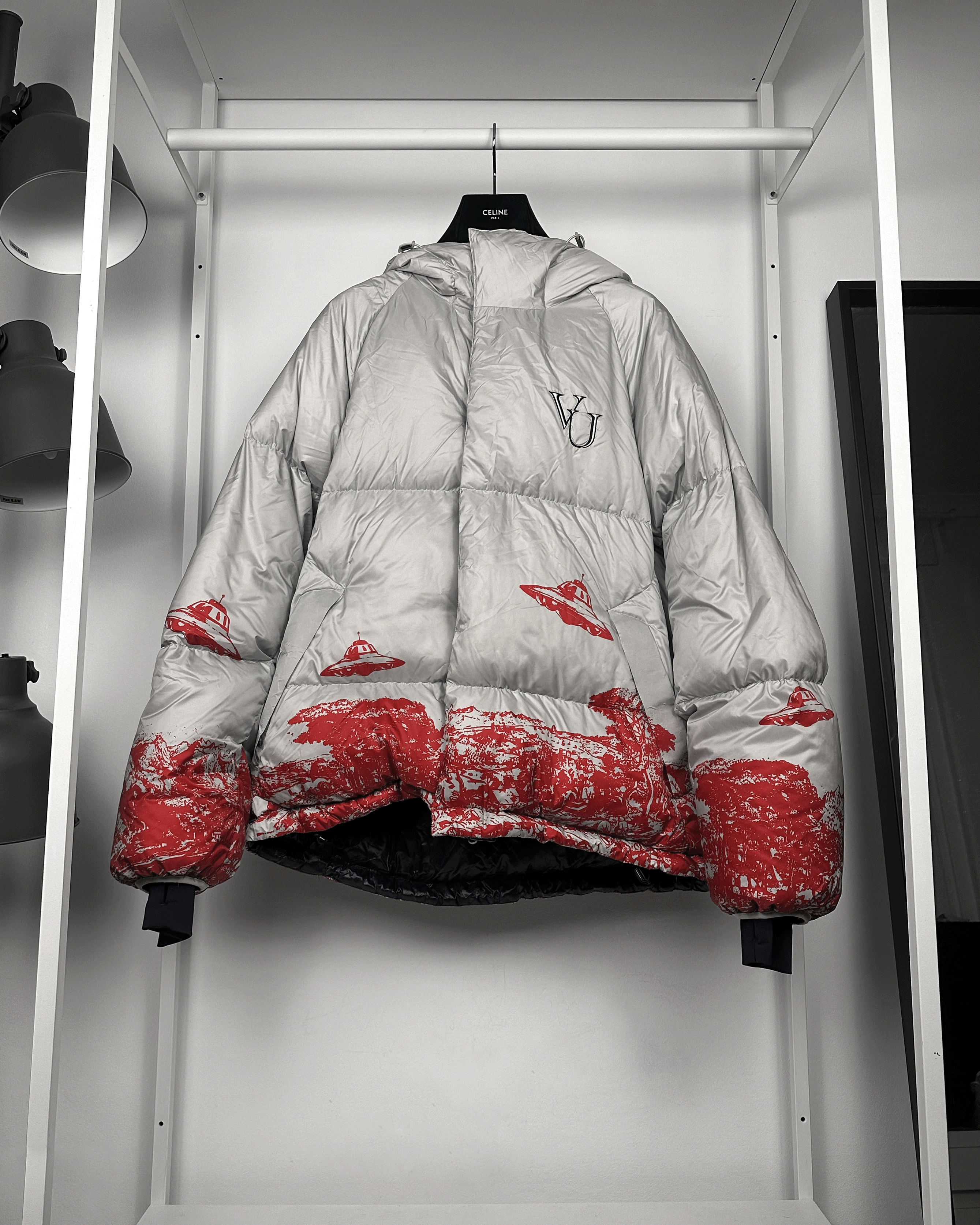 Undercover × Valentino Undercover x Valentino Time Traveller Puffer Down Jacket Size US L / EU 52-54 / 3 - 1 Thumbnail