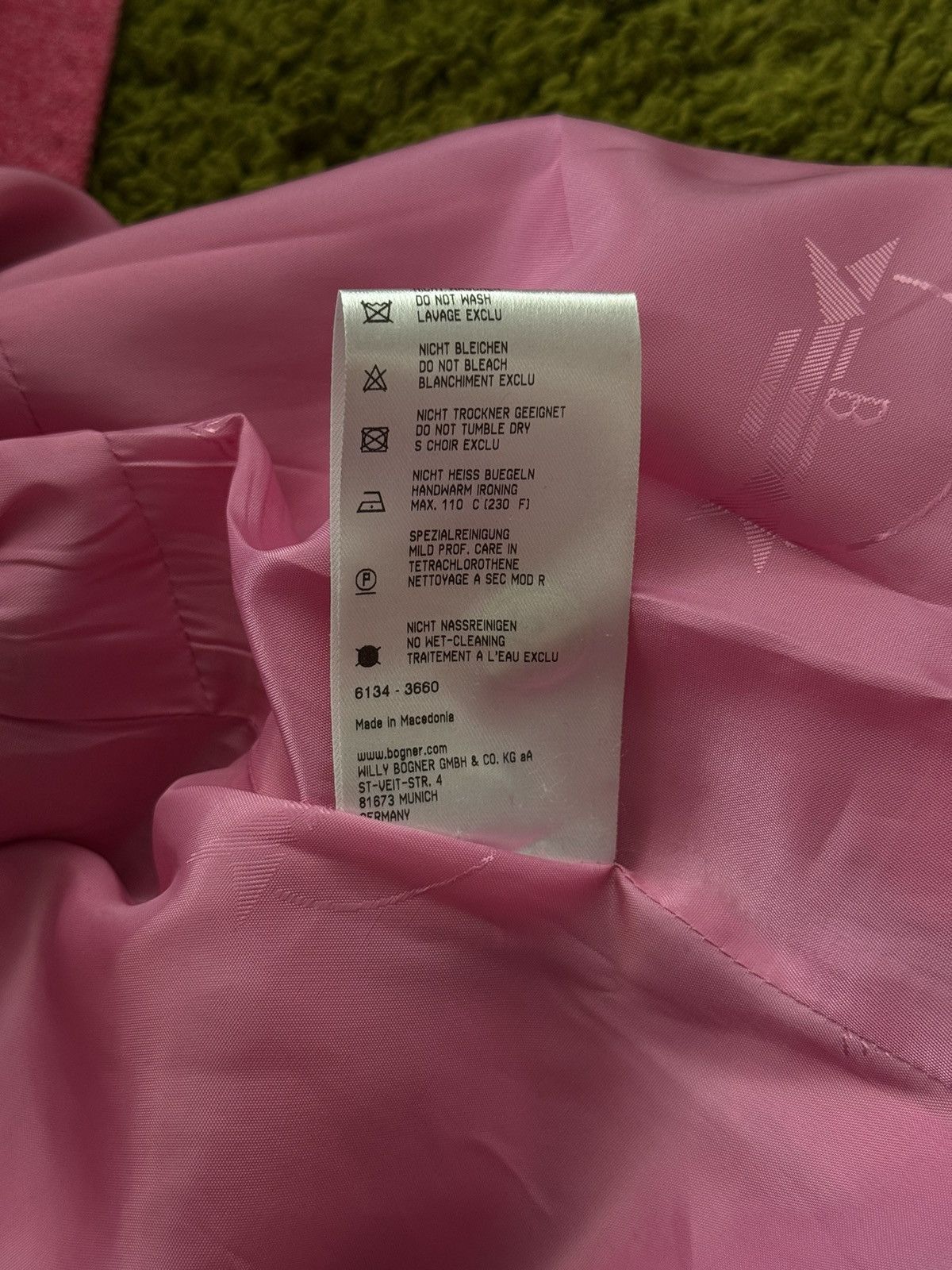 Bogner Bogner luxury wool blend pink blazer Size XXL / US 16-18 / IT 52-54 - 10 Thumbnail
