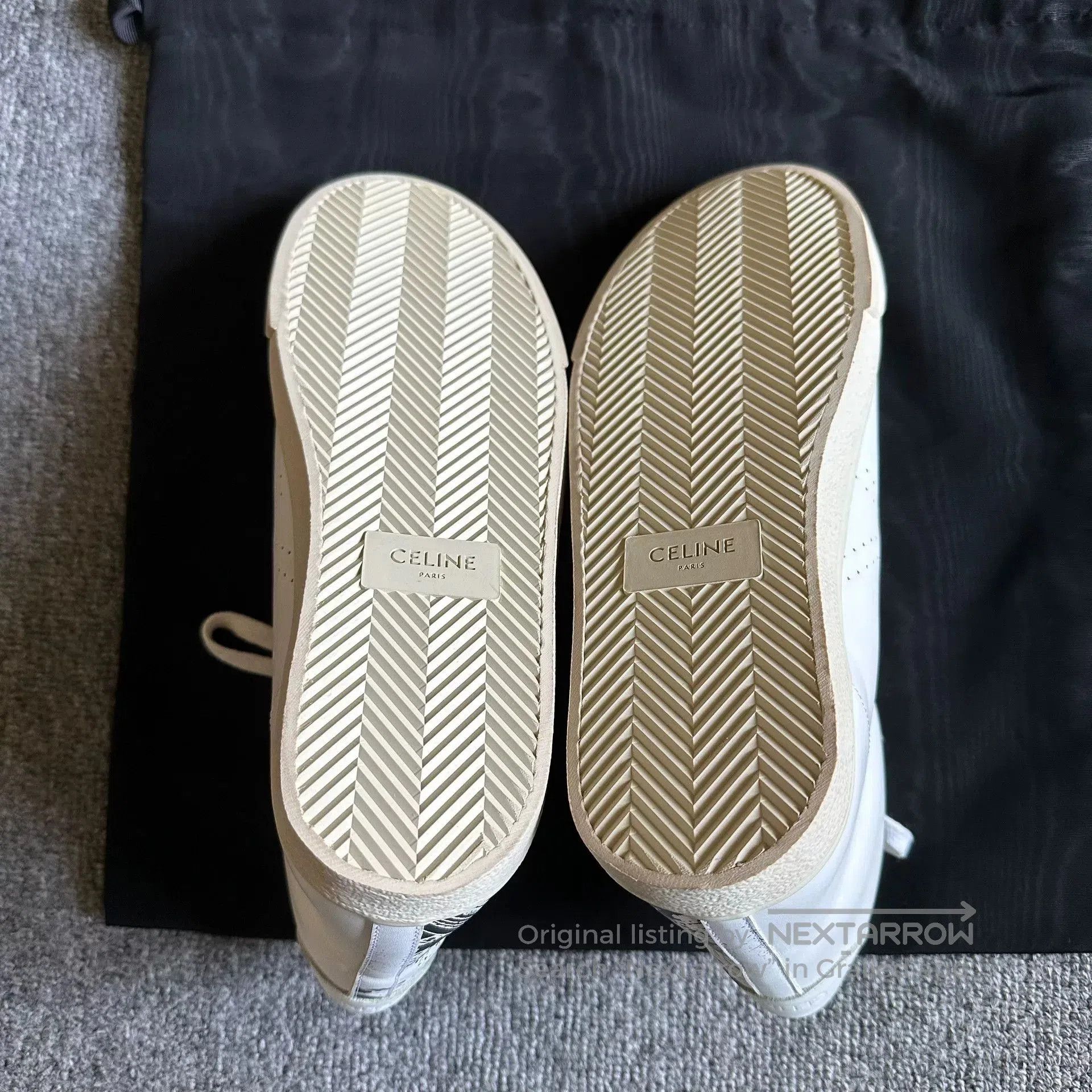 Celine Celine Black Graffiti Sneakers. Size US 8 / EU 41 - 8 Thumbnail
