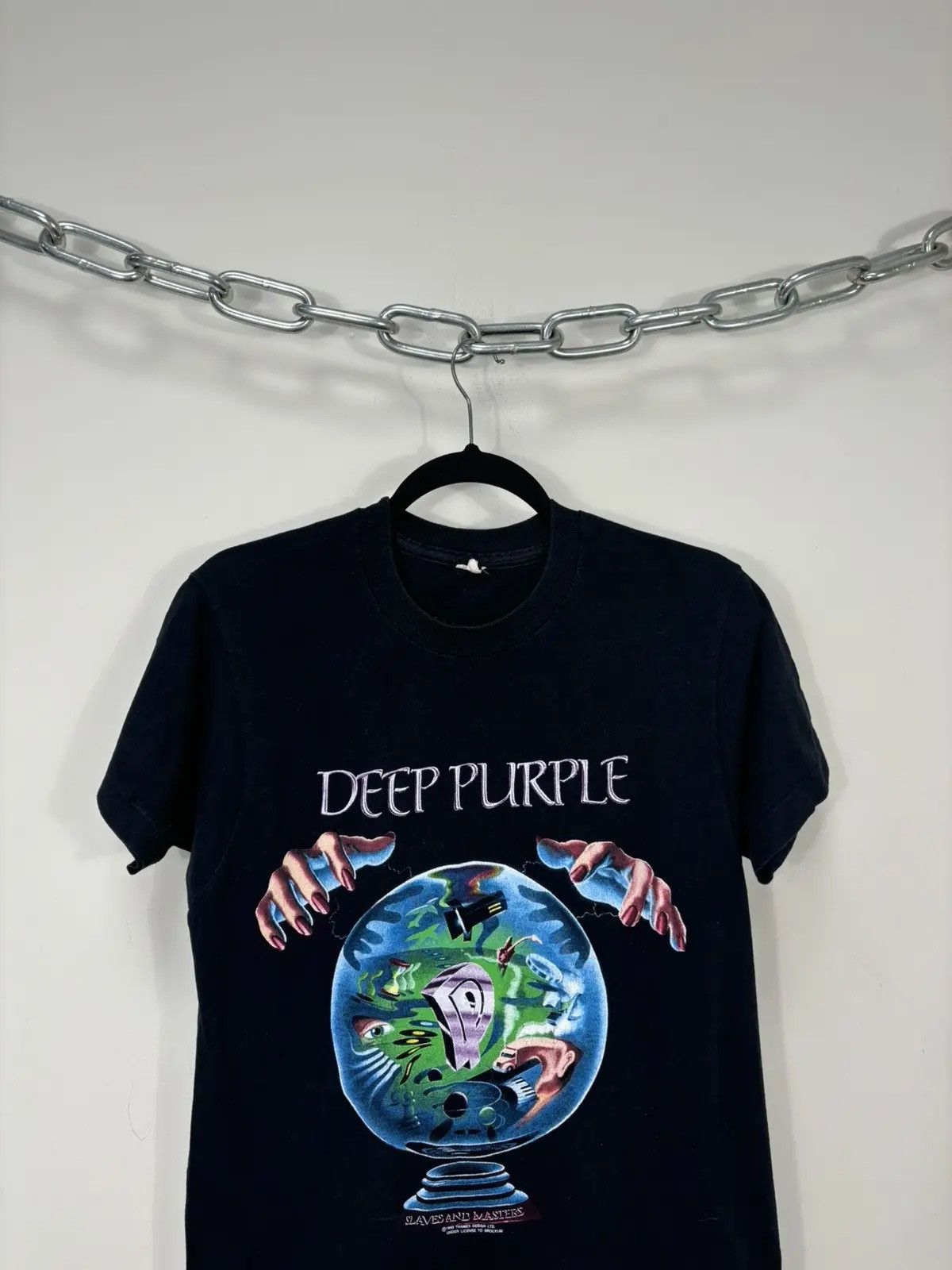 DEEP PURPLE 1990 SLAVES AND MASTERS tシャツ