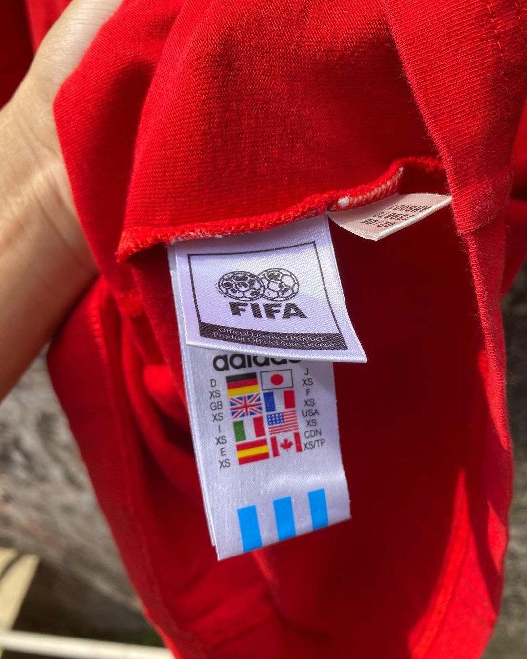 Adidas × Vintage Ringertee adidas x spain Size US M / EU 48-50 / 2 - 4 Thumbnail