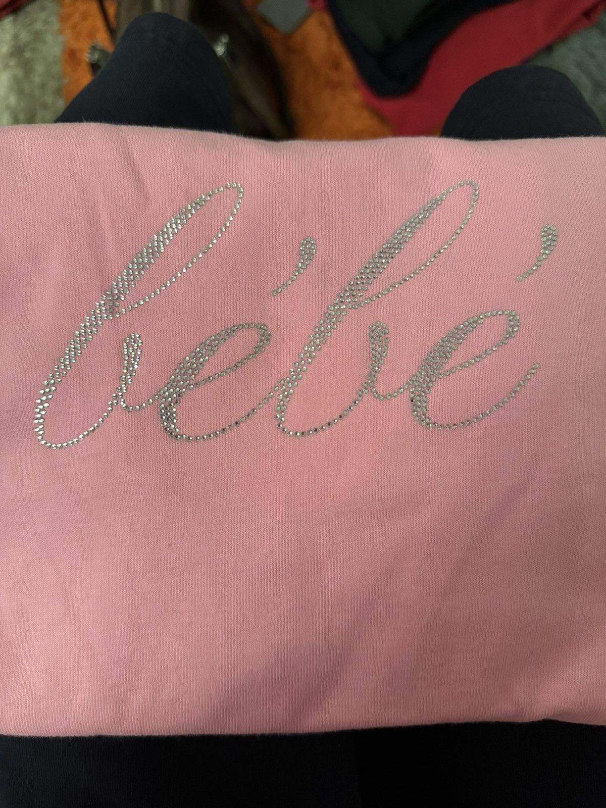 Balenciaga Balenciaga Pink Bebe Swarovski Tshirt Size US M / EU 48-50 / 2 - 5 Thumbnail