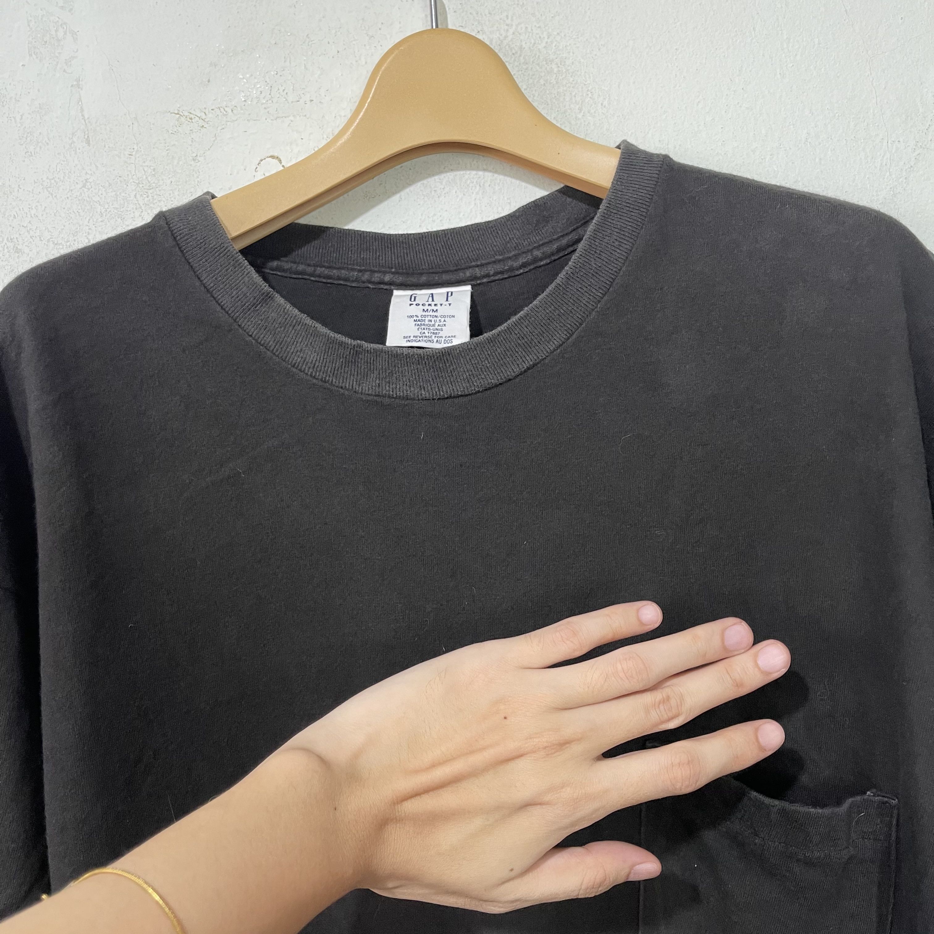Gap Vintage 90s Gap Pocket Tee Size US M / EU 48-50 / 2 - 6 Thumbnail