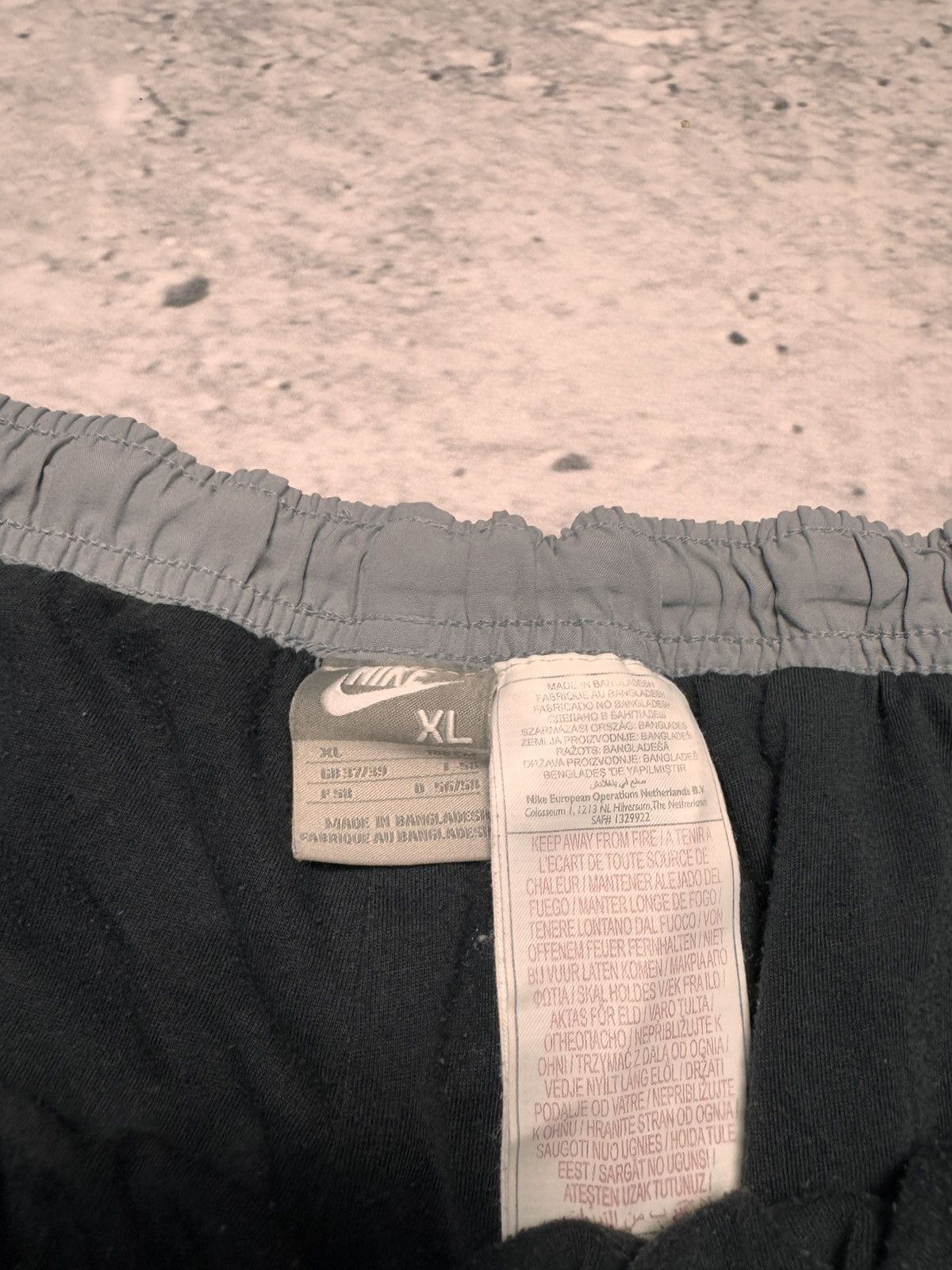Nike × Vintage NIKE VINTAGE BASIC LOGO OVERSIZE BAGGY PANTS Size US 34 / EU 50 - 4 Thumbnail
