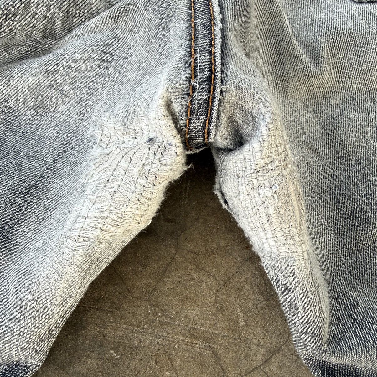 Levi's Vintage Clothing W32x29 Vintage Levi's 503 Faded Black Denim Jean Pants Size US 32 / EU 48 - 10 Thumbnail