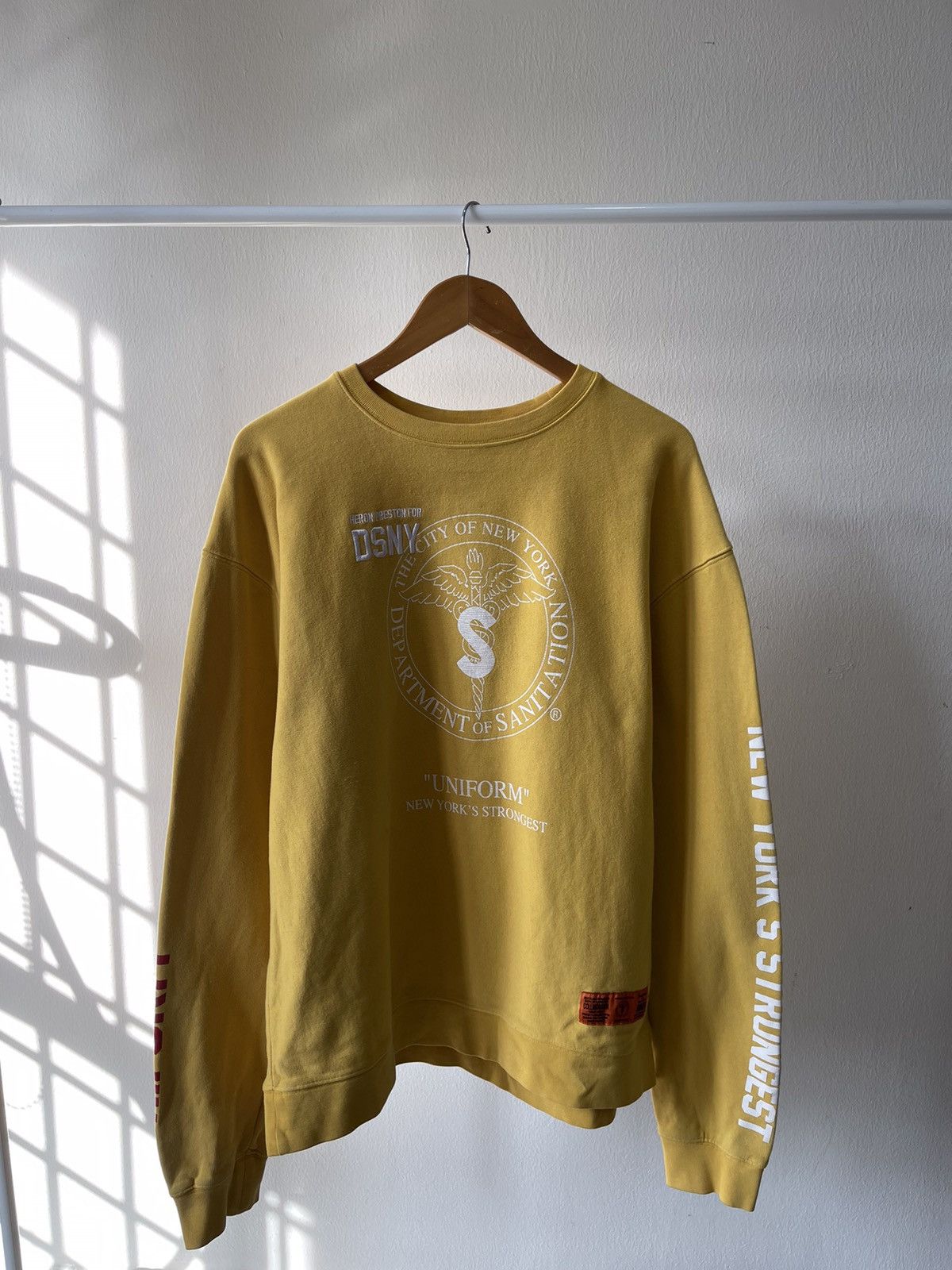 Heron Preston 2017 Heron Preston DSNT Sweatshirt Size US XL / EU 56 / 4 - 4 Thumbnail