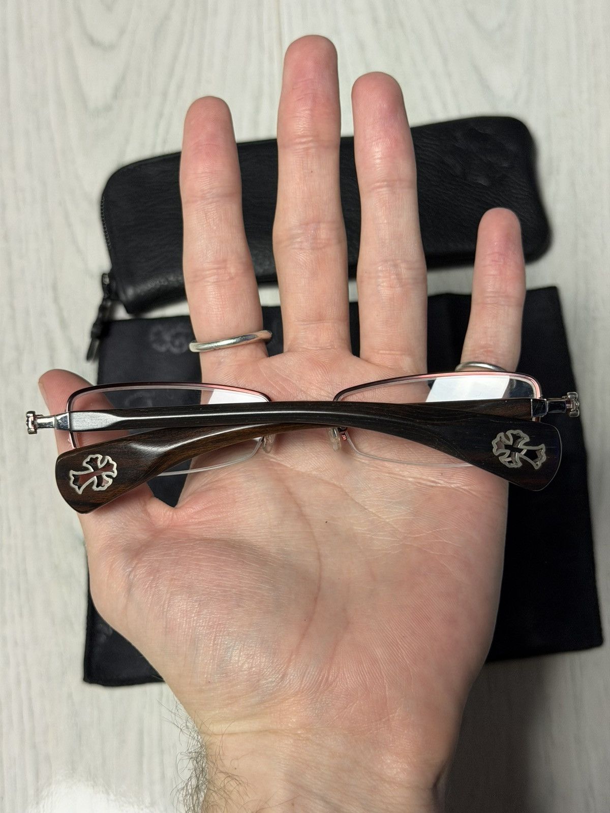Chrome Hearts Chrome Hearts Wood “Rocks” Glasses Size ONE SIZE - 2 Thumbnail