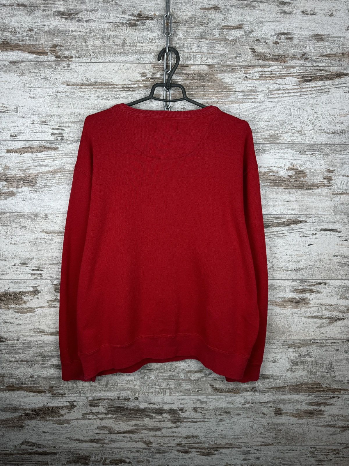 Polo Ralph Lauren × Vintage Mens Vintage Polo Ralph Lauren red sweatshirt rare rugby Size US XL / EU 56 / 4 - 10 Thumbnail