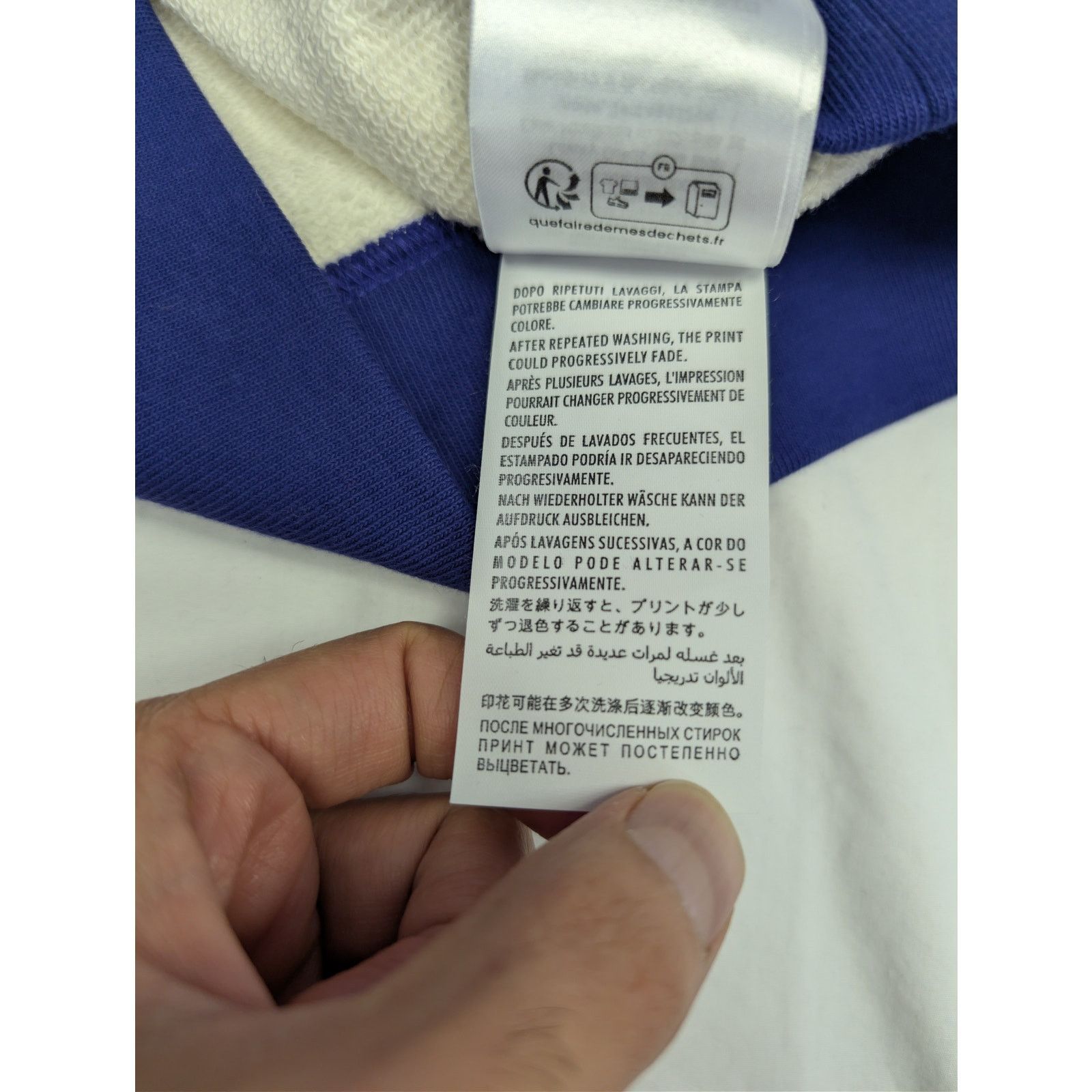 Gucci o1rshd1 Medium Felted Cotton Jersey Long Sleeve Sweatshirt Size US XL / EU 56 / 4 - 21 Thumbnail