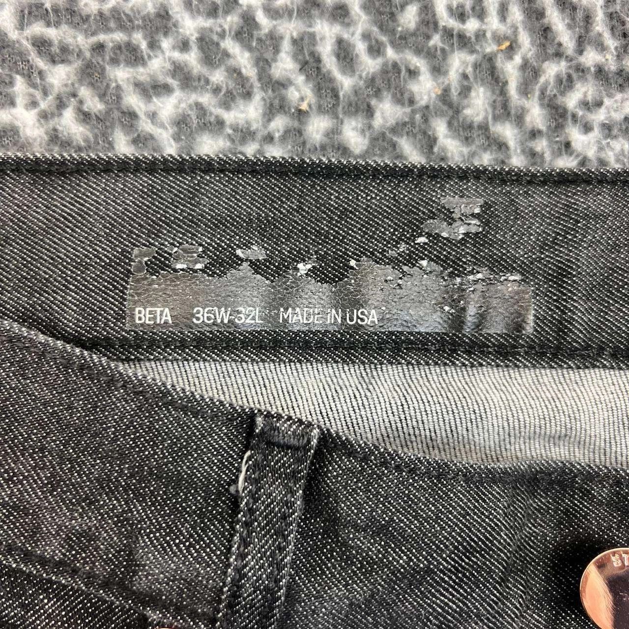 Other Standard Deviation Beta Jeans Men 38x32 Slim Fit Denim Pants Size US 38 / EU 54 - 7 Thumbnail