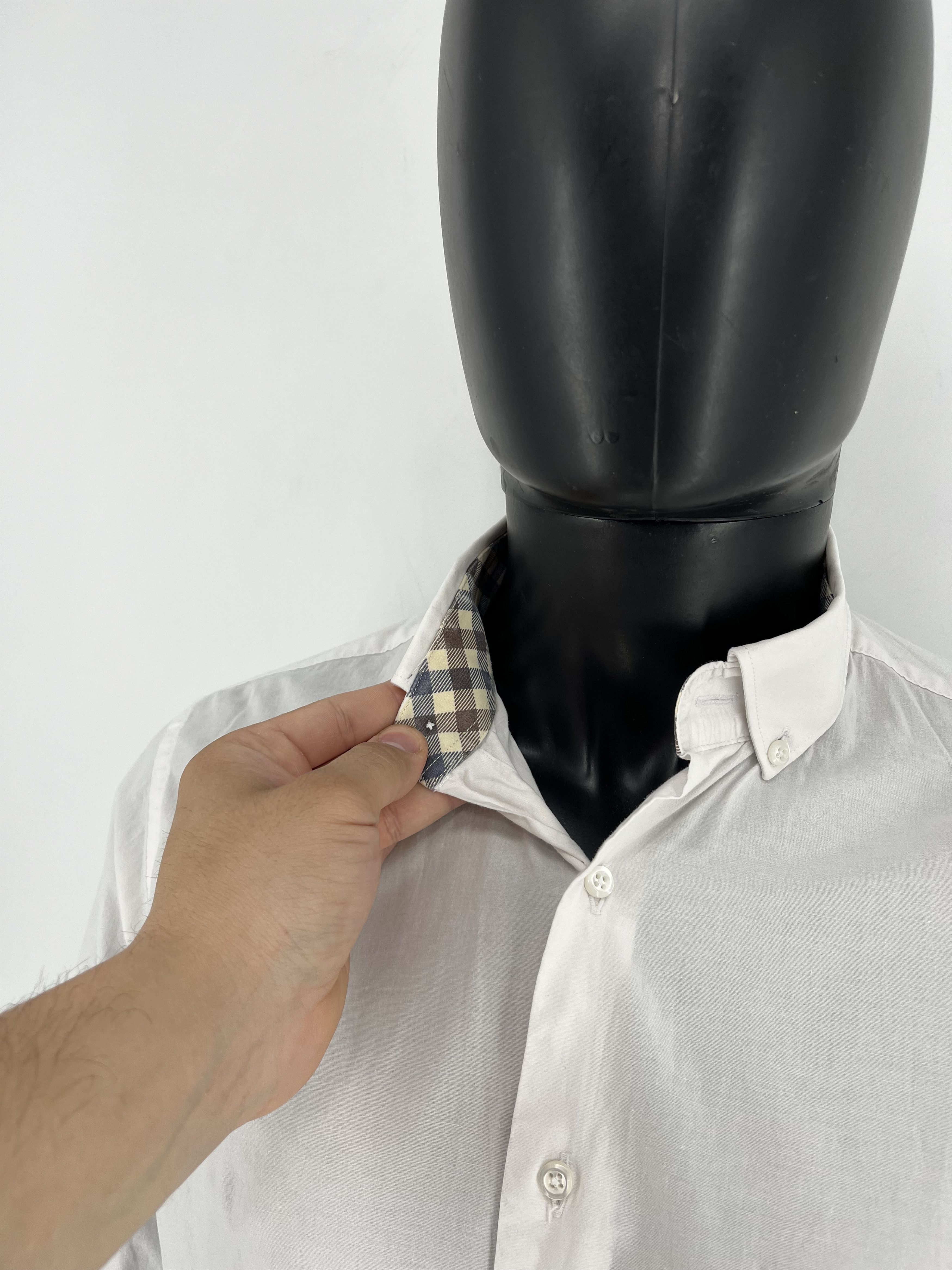 Aquascutum Mens Shirt Long Sleeve Aquascutum Vintage Size XL Size US XS / EU 42 / 0 - 7 Thumbnail