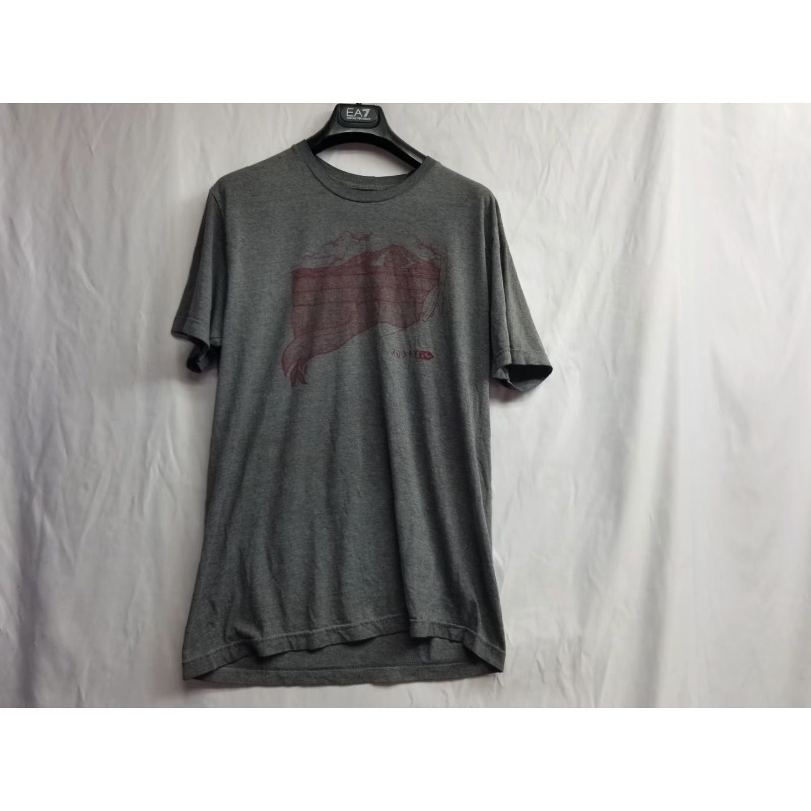Rusty Rusty Surf T Shirt Gray Short Sleeve Size Mens Large Size US L / EU 52-54 / 3 - 2 Thumbnail