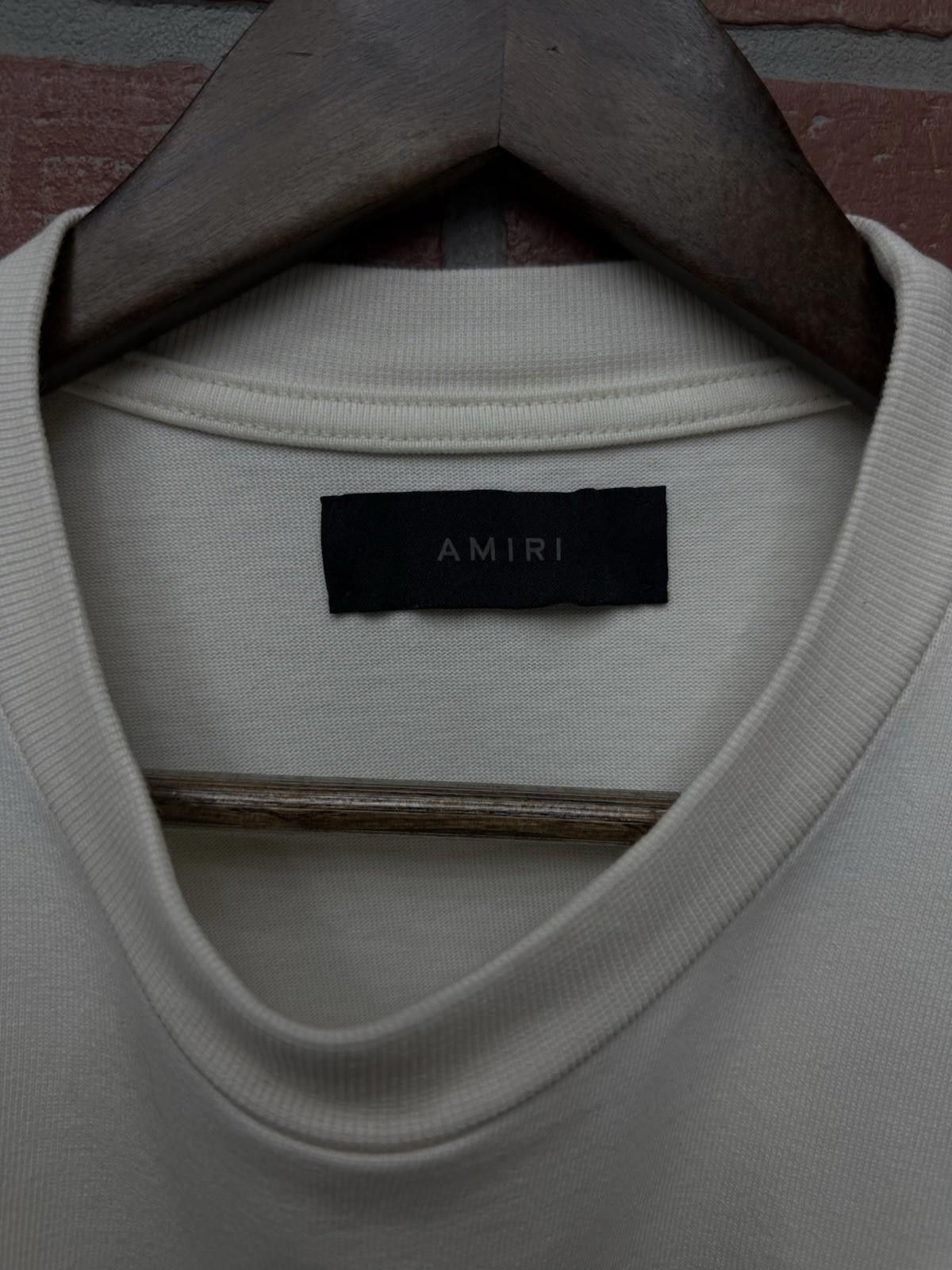 Amiri Size XS - Amiri Tee White Starburst Shirt Logo $880 Retail Size US XS / EU 42 / 0 - 8 Thumbnail