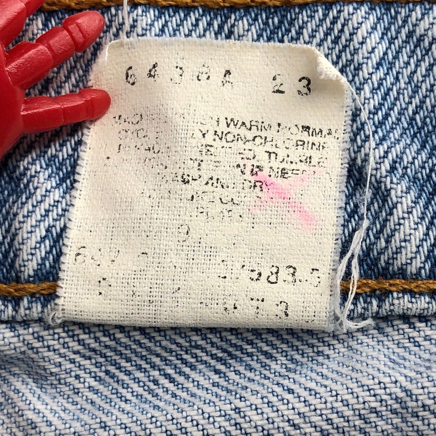 Levi's × Vintage 90s Levis 912 slim fit jeans 1990s vintage Size 27" / US 4 / IT 40 - 9 Thumbnail