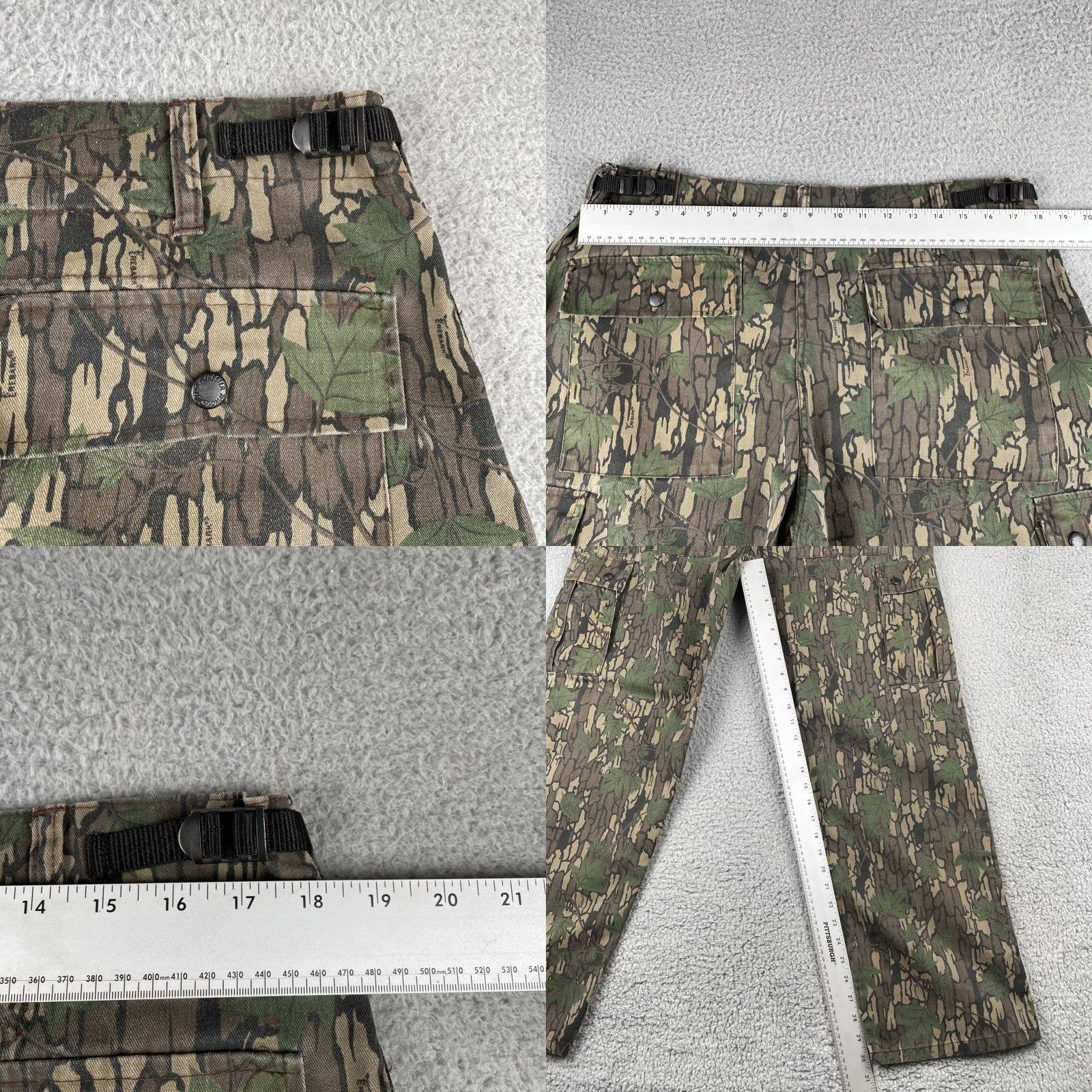 Vintage Winchester Camouflage Cargo Pants Trebark Mens 38 Brown Green EUC Cargo Pants Camouflage Trebark Pattern Size US 38 / EU 54 - 9 Thumbnail