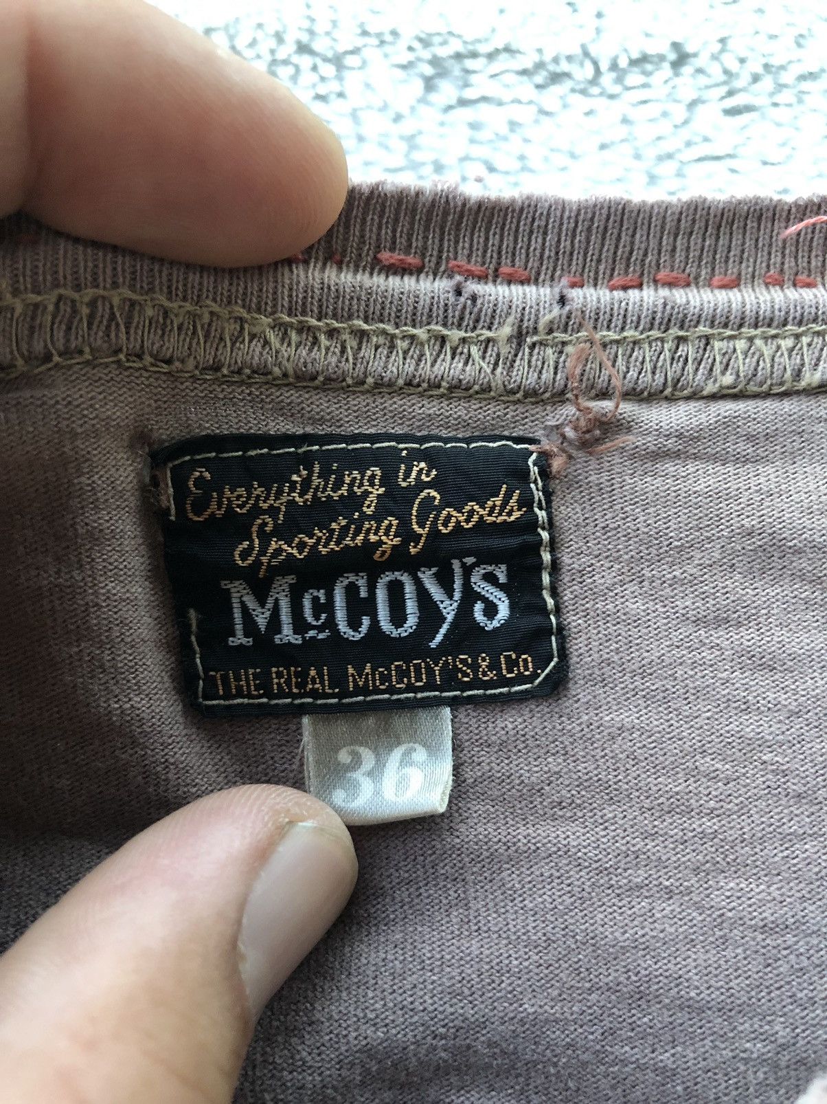 The Real McCoy's Vintage plain The Real McCoy’s Buco Products Faded Shirt Tee Size US S / EU 44-46 / 1 - 13 Thumbnail