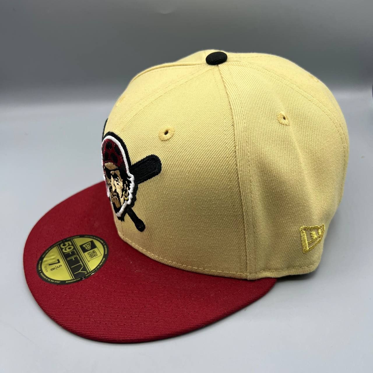New Era Pittsburgh Pirates Hat Men 7 5/8 59Fifty New Era Fitted Cap Size ONE SIZE - 4 Thumbnail