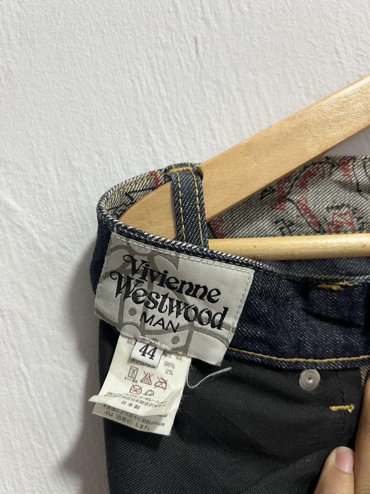 Vivienne Westwood Vivienne Westwood Archive Graphic Print Punk Jeans (Size 30) Size US 30 / EU 46 - 9 Thumbnail