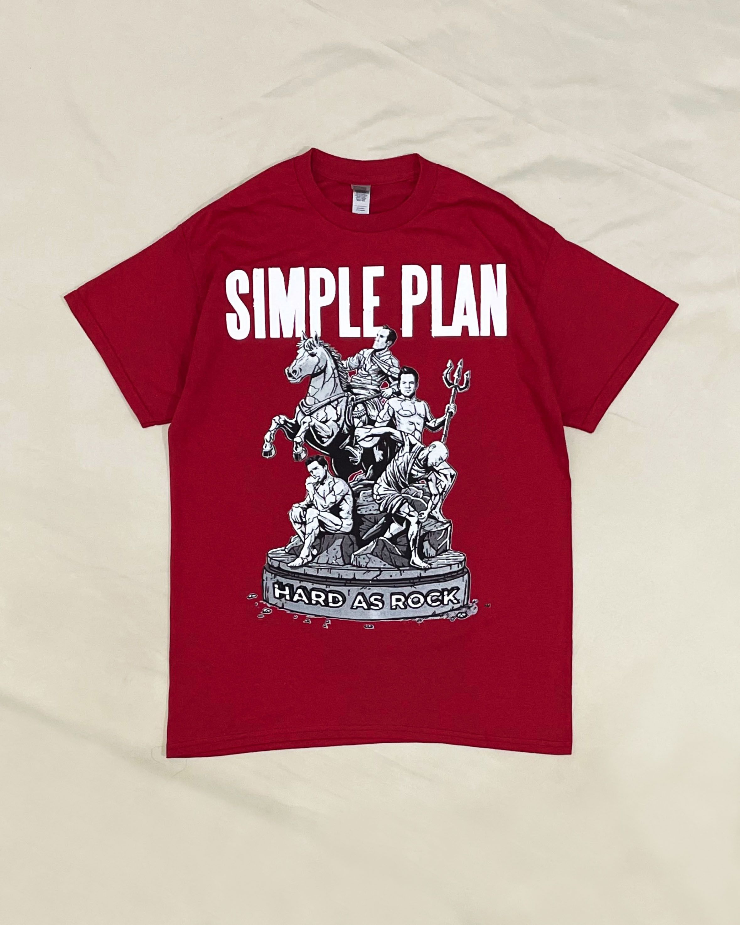 Band Tees Simple Plan Hard As Rock Europe Tour Tshirt Size US M / EU 48-50 / 2 - 1 Thumbnail
