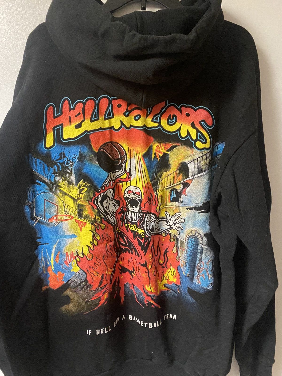 Warren Lotas - Jason Welcome to good Hell Hoodie Brown/Pink