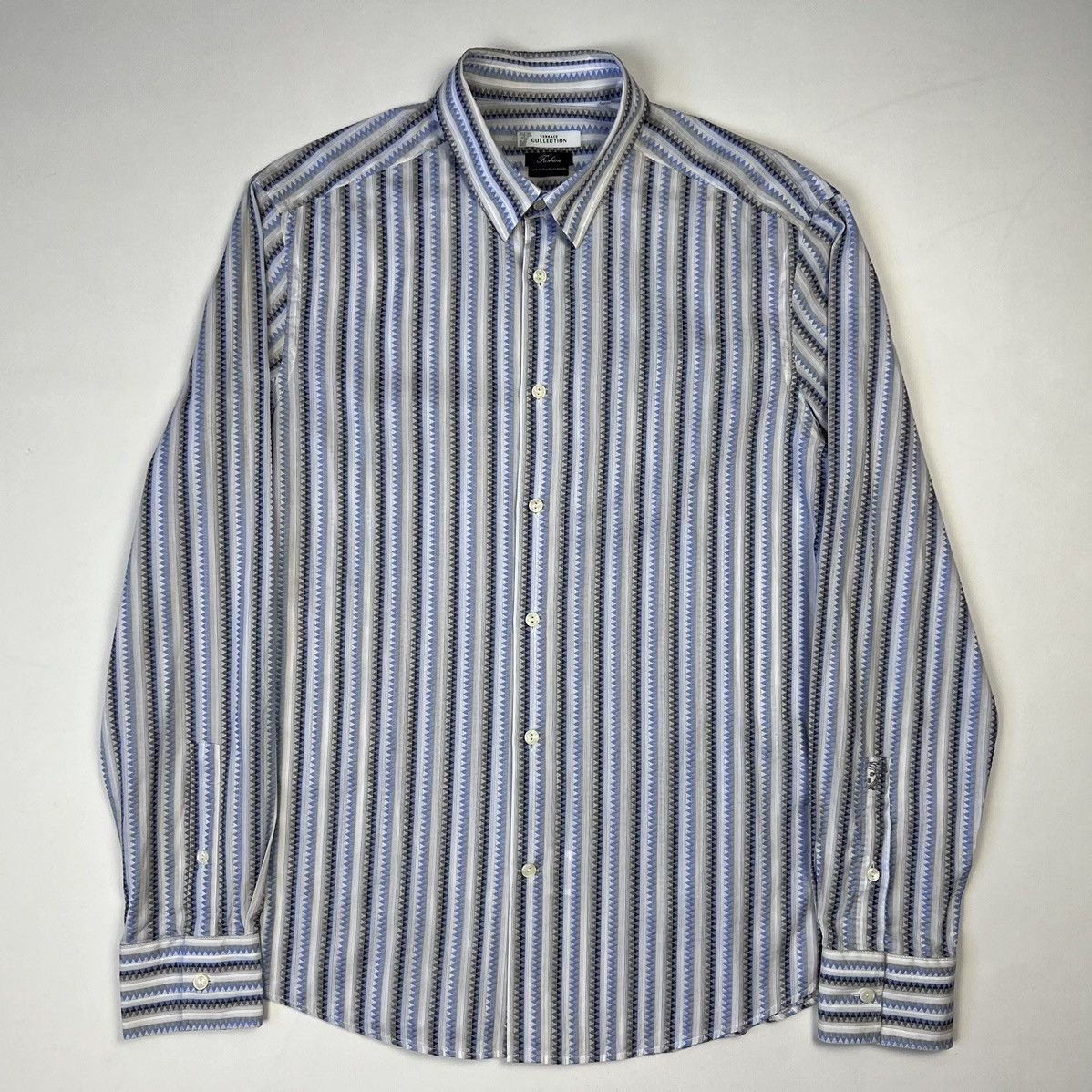 Versace Versace collection classic shirt Size US L / EU 52-54 / 3 - 2 Thumbnail