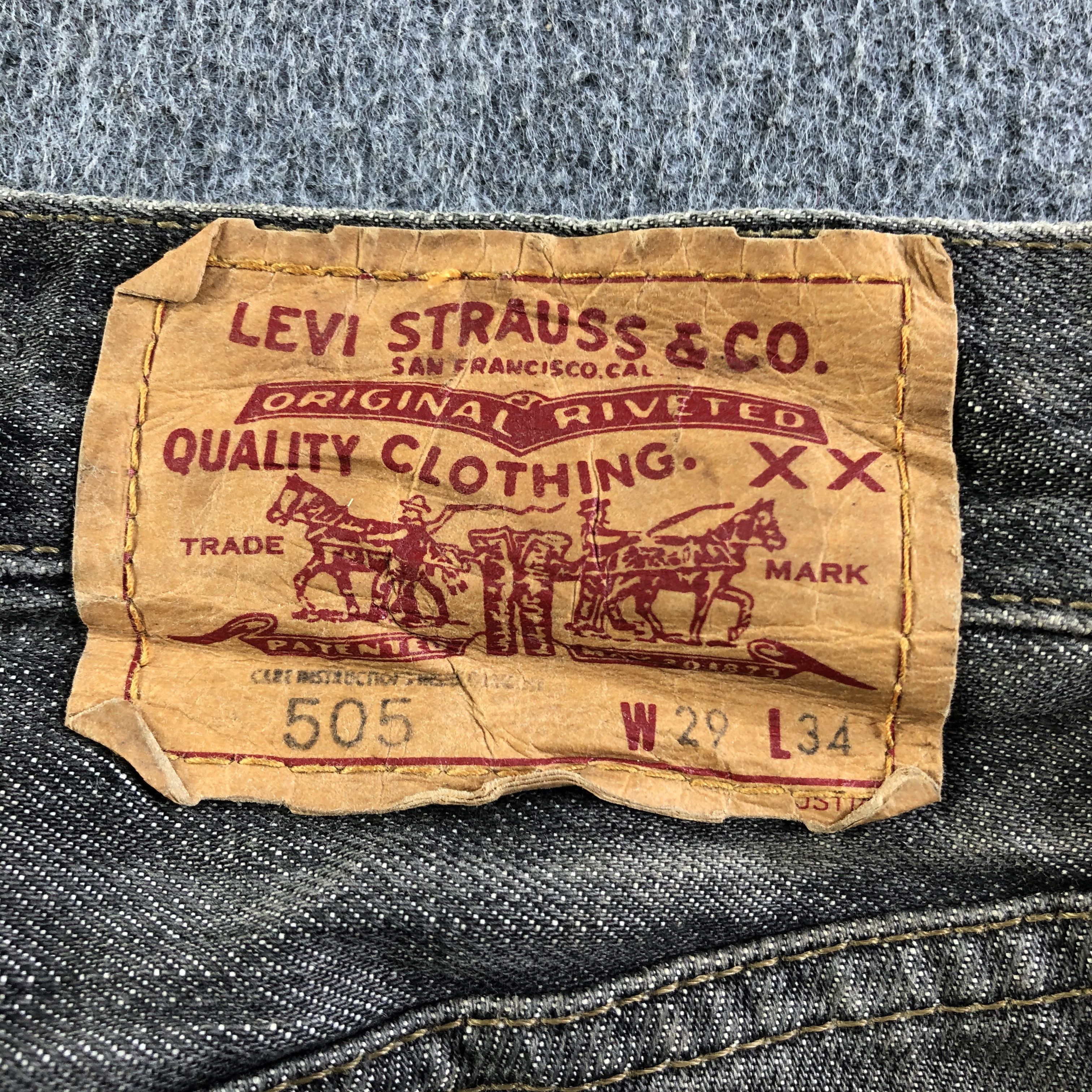 Levi's Vintage Levis 505 Jeans-J3971 Size US 31 - 5 Thumbnail
