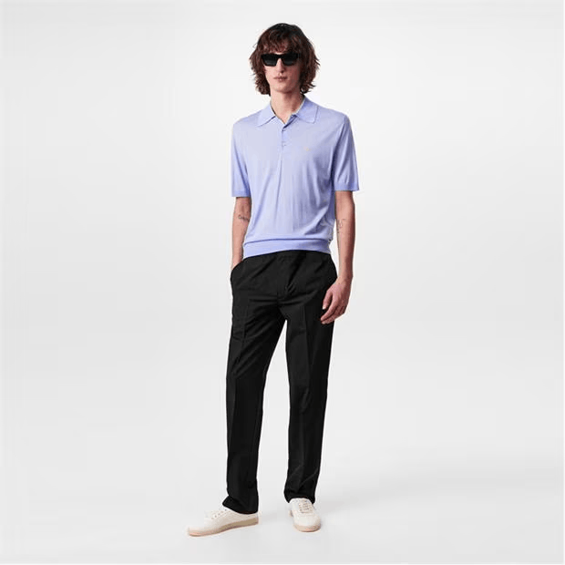 Prada Logo Knit Polo Shirt Size US M / EU 48-50 / 2 - 6 Thumbnail
