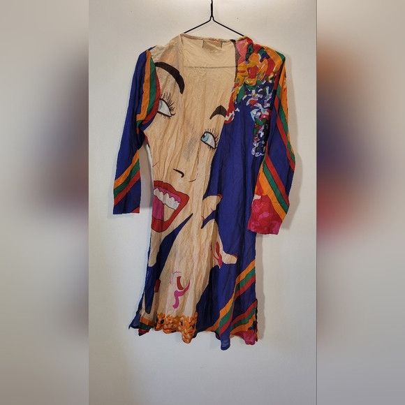Other Antica Sartoria Vintage Y2k Tunic Beaded Dress - One Size Size ONE SIZE - 4 Thumbnail