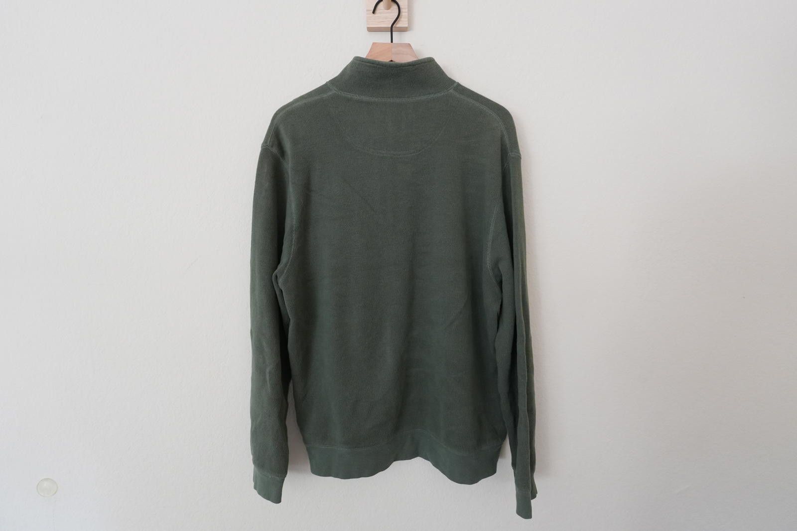 Pendleton Pendleton Sweater Men's L Green 1/4 Zip Cotton Size US L / EU 52-54 / 3 - 6 Thumbnail