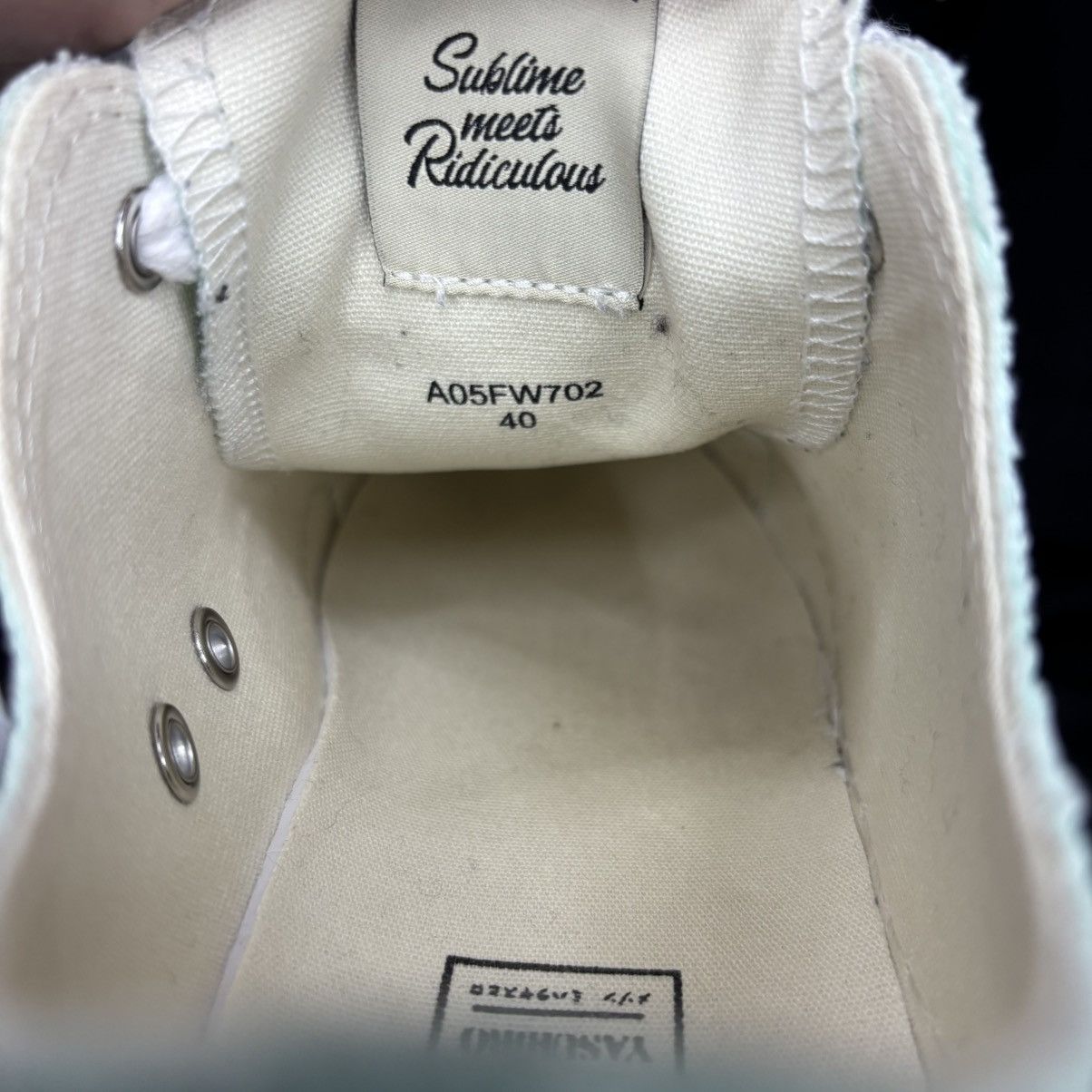 Maison MIHARA YASUHIRO Maison Mihara Teal Low Top Size US 7 / EU 40 - 6 Thumbnail