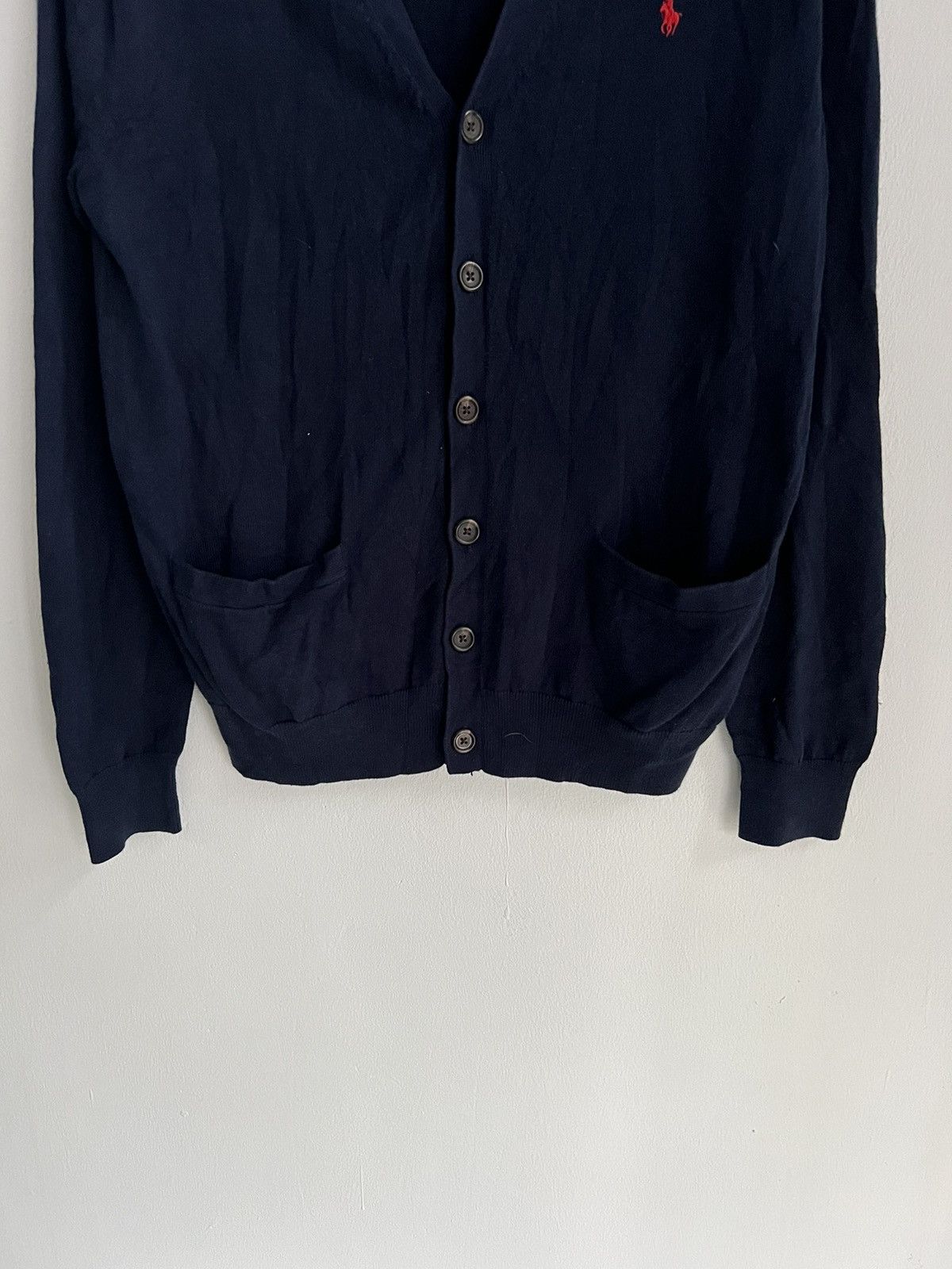 Polo Ralph Lauren × Ralph Lauren Purple Label Vintage Polo Ralph Lauren Small Pony Knitted Button Cardigan Size US S / EU 44-46 / 1 - 4 Thumbnail