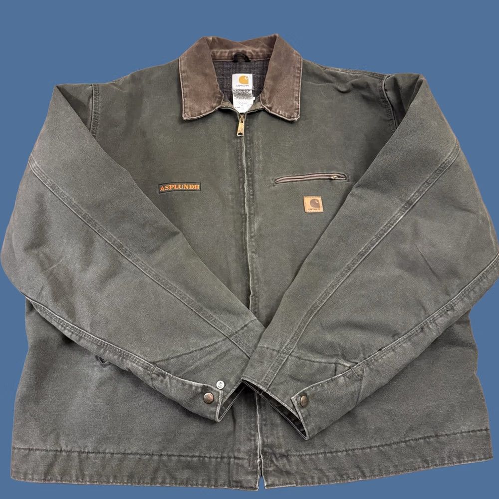 Carhartt Carhartt Jacket, J102 MOS, Moss Green, Mesh Lined Santa