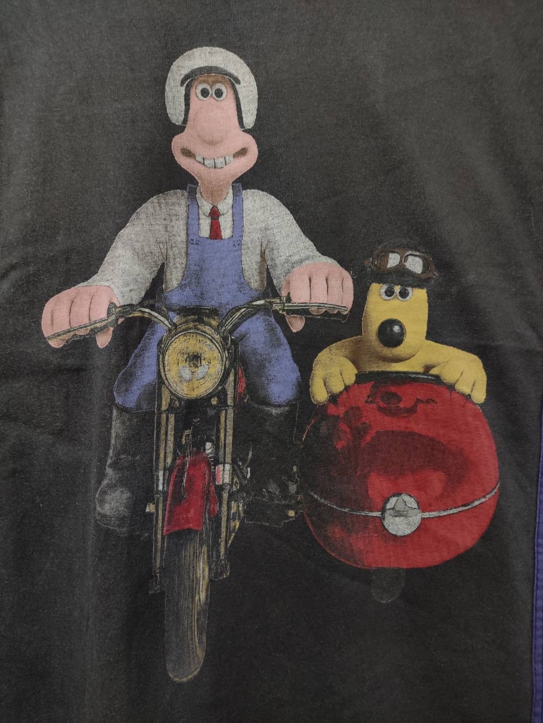 Cartoon Network Vtg 90's Wallace and Gromit x Mark&Spencer Movie T-Shirt Size US L / EU 52-54 / 3 - 2 Thumbnail