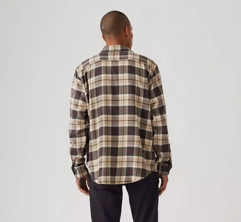 JJJJound × Levi's Levi’s JJJJOUND Plaid Flannel Shirt Size US L / EU 52-54 / 3 - 5 Thumbnail