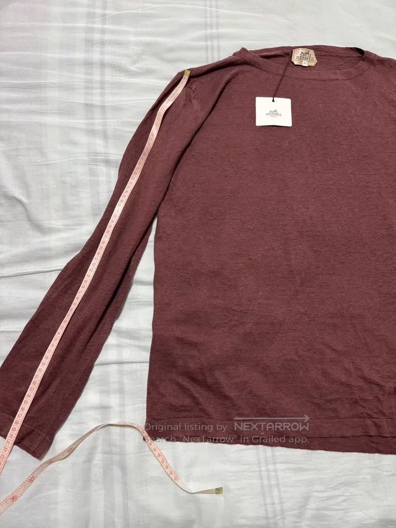 Hermes Hermes Linen T-Shirt Size US XXL / EU 58 / 5 - 6 Thumbnail
