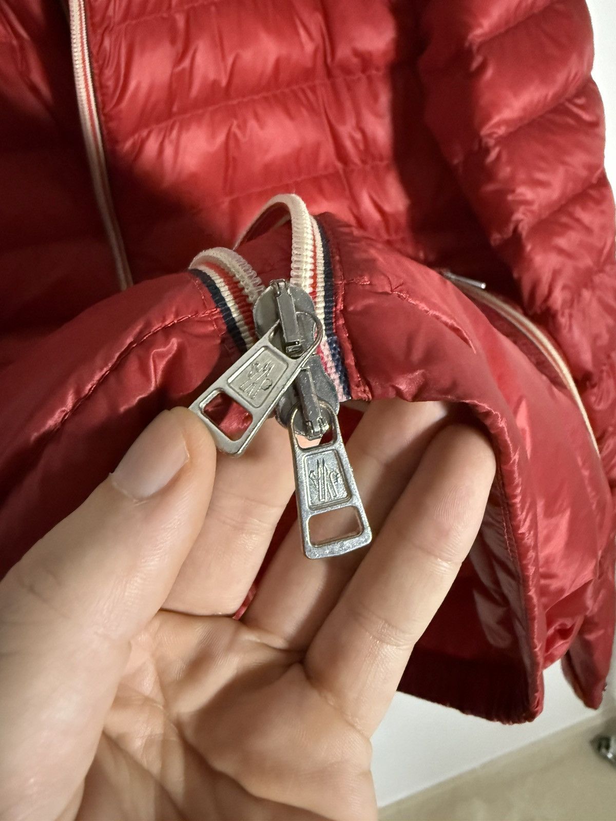 Moncler Moncler Jacket Daniel Size 2 (S) Red Size US S / EU 44-46 / 1 - 4 Thumbnail