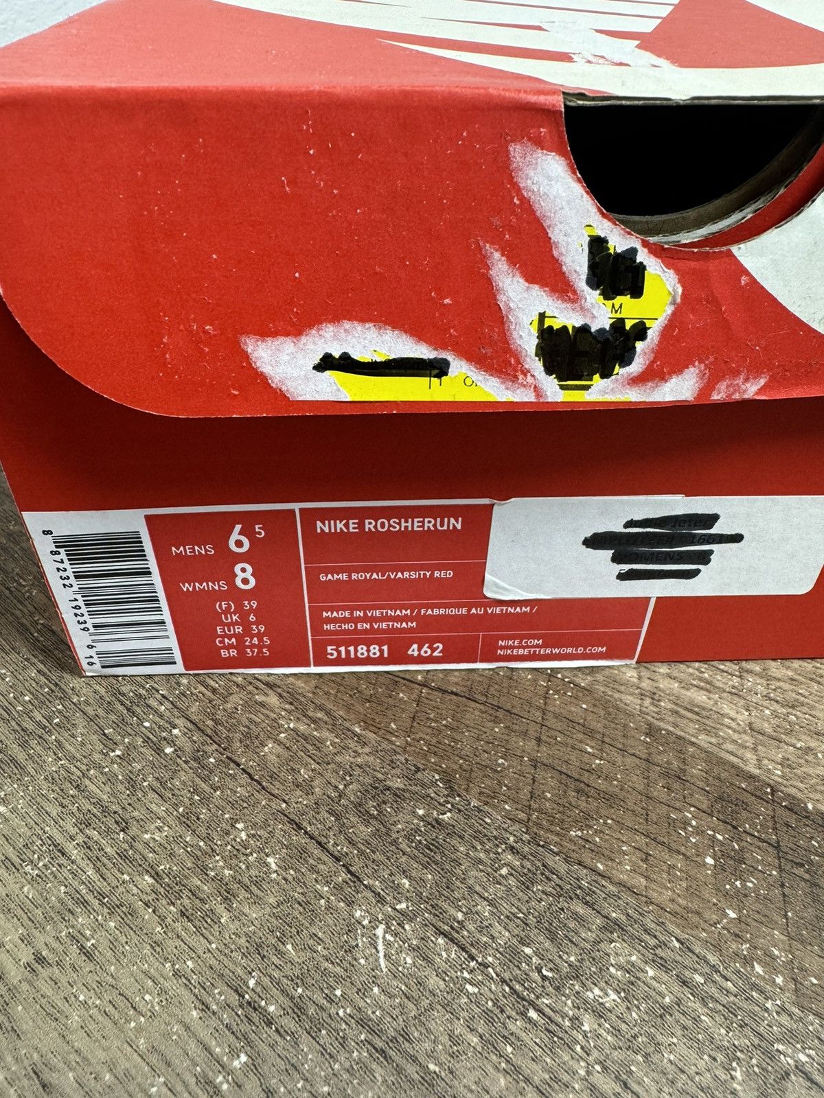 Nike Promo Sample Nike Roshe Run Tech Tinker Hatfield Size M 6.5 Size US 6.5 / EU 39-40 - 11 Thumbnail