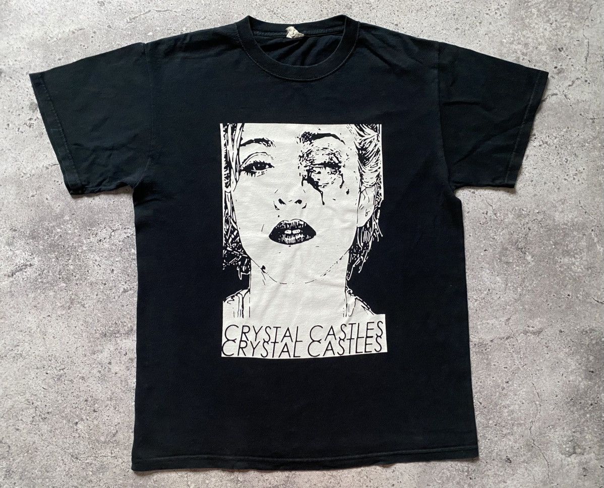 Band Tees Crystal Castles Madonna Tee | Grailed