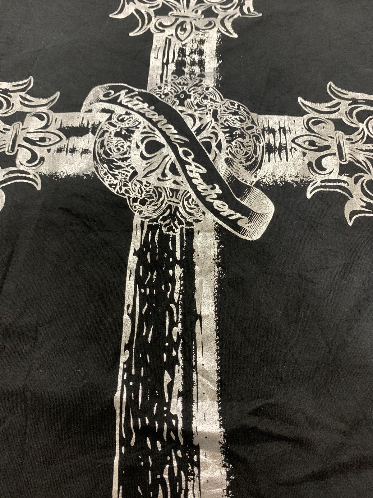 If Six Was Nine Defective struct punk poem with skull cross Size US S / EU 44-46 / 1 - 3 Thumbnail