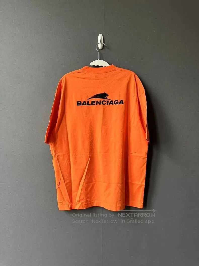 Balenciaga Balenciaga Embroidered Logo Short Sleeve. Size US S / EU 44-46 / 1 - 2 Thumbnail