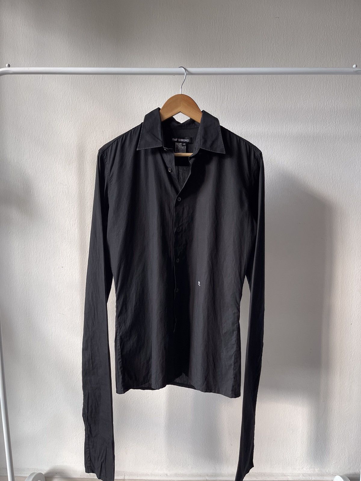 Raf Simons 1999 Raf Simons Elongated Sleeve Shirt Size US M / EU 48-50 / 2 - 3 Thumbnail