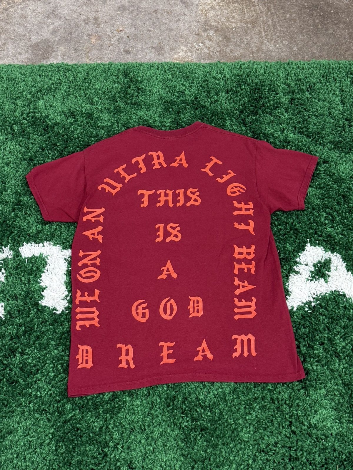 Kanye West Kanye West Life of Pablo Ultralight Dream Tee Cardinal Size US M / EU 48-50 / 2 - 1 Thumbnail