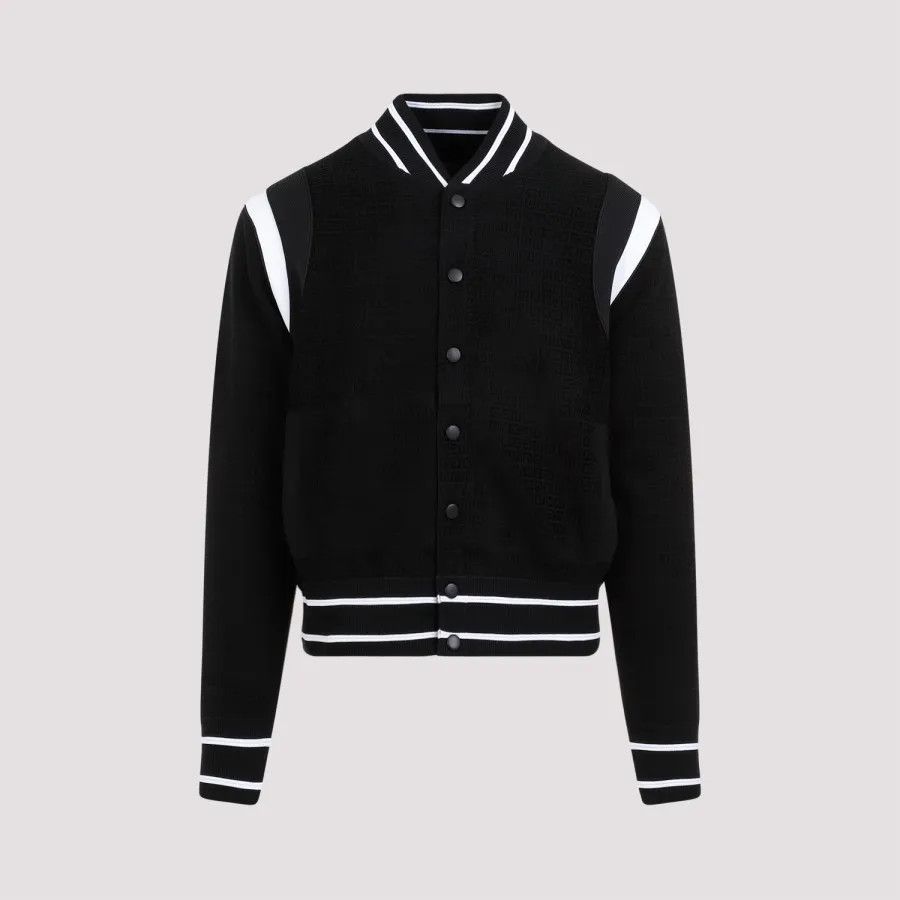 Givenchy o1srvl11e1224 Bomber Jacket in Black Size US XL / EU 56 / 4 - 1 Thumbnail