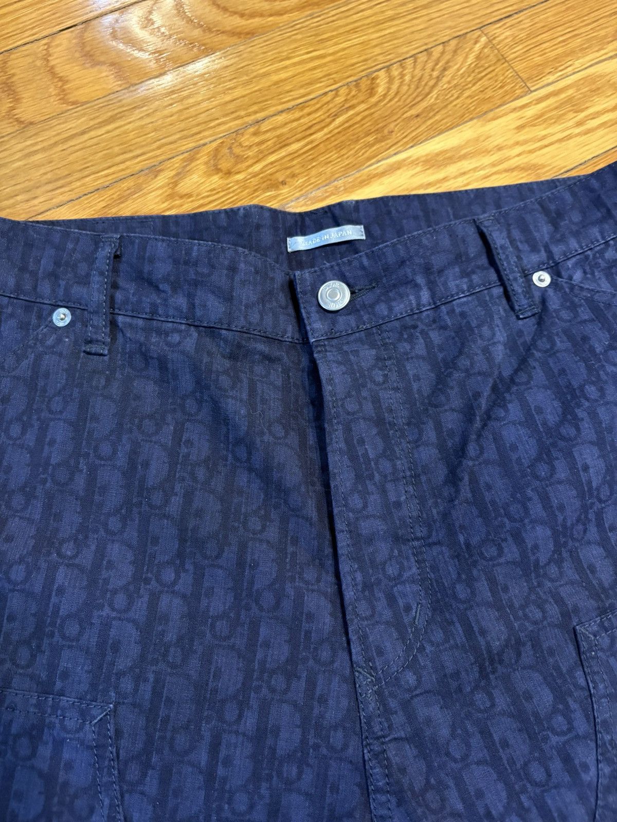 Dior Dior Oblique Denim Shorts Size US 31 - 3 Thumbnail