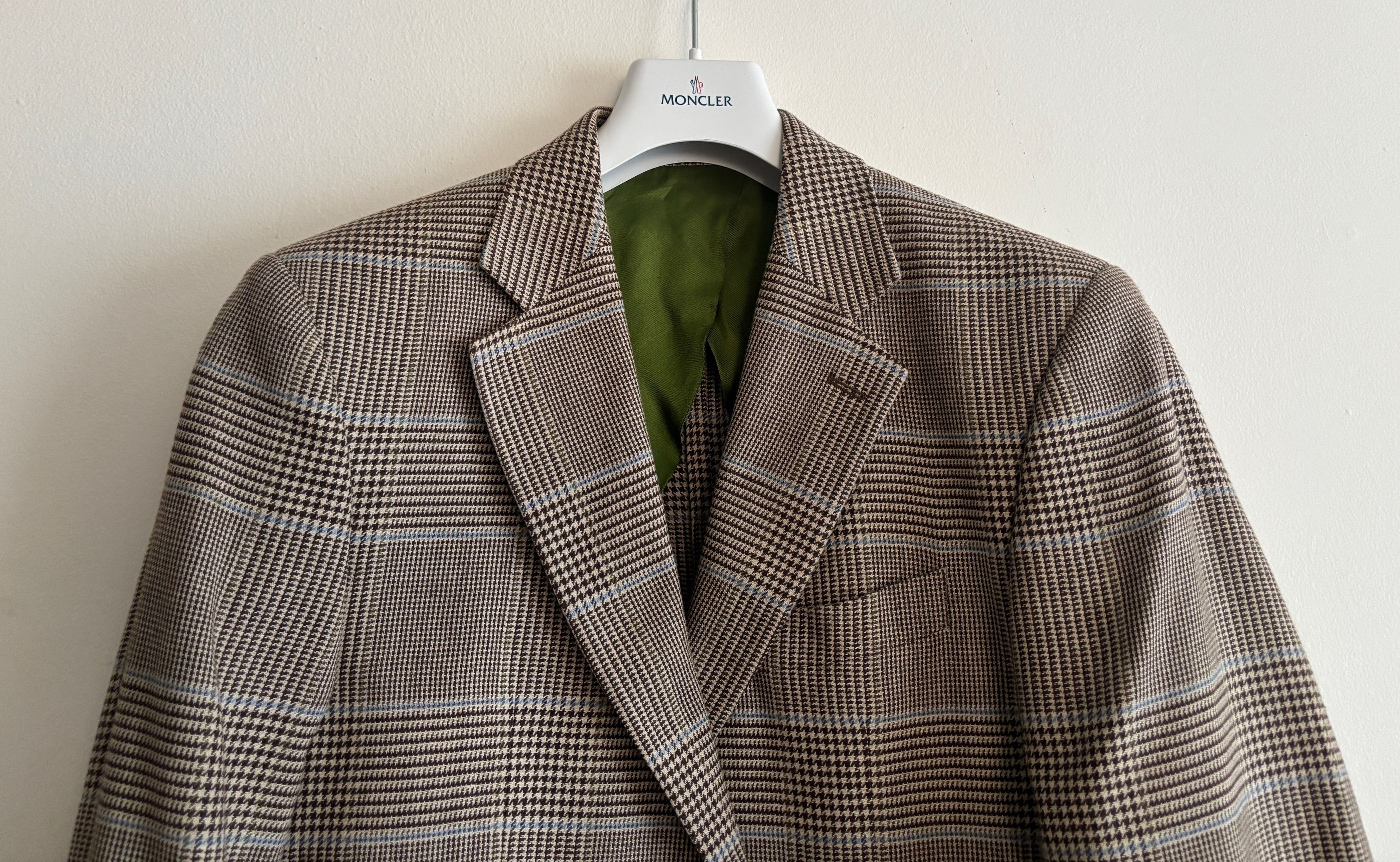 Charles Tyrwhitt $620 Brown Glen Plaid Sport Coat/Blazer - 40 Short Size 42S - 2 Thumbnail