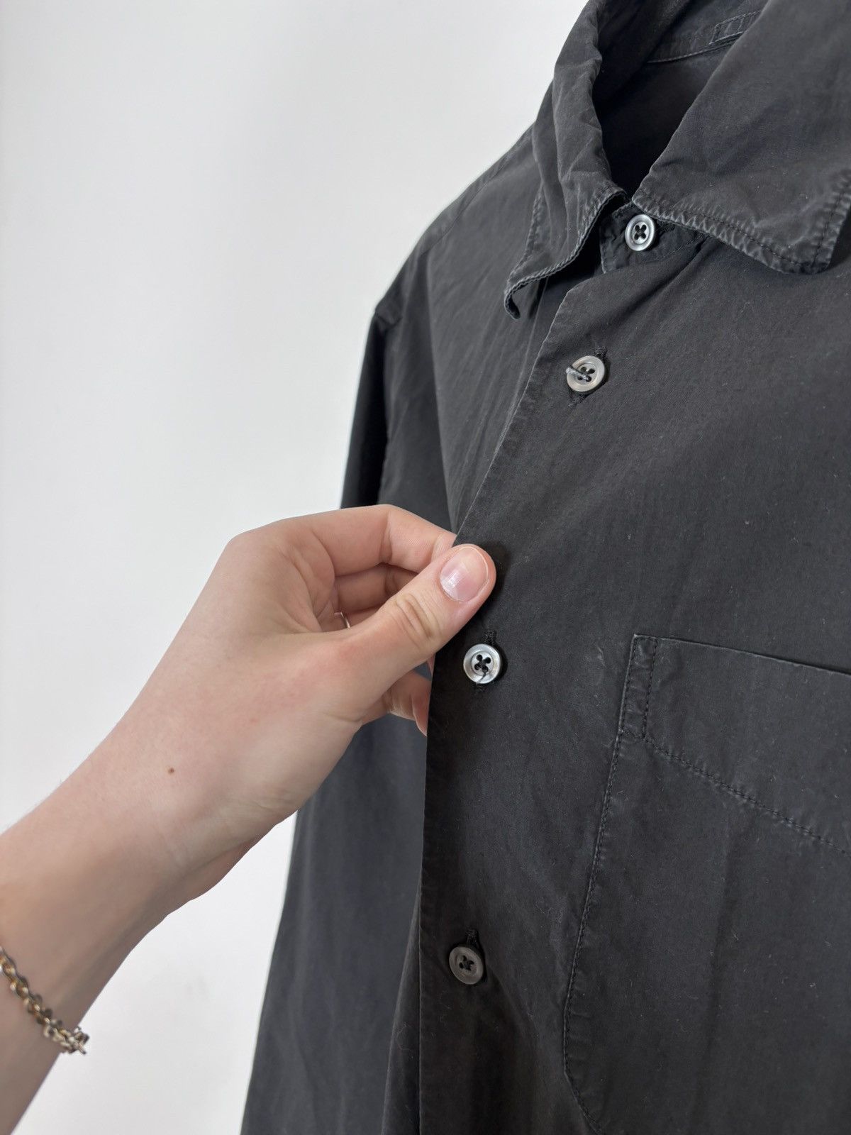 C.P. Company C.P. Company Vintage Men’s Black Long Sleeve Shirt Size US L / EU 52-54 / 3 - 5 Thumbnail
