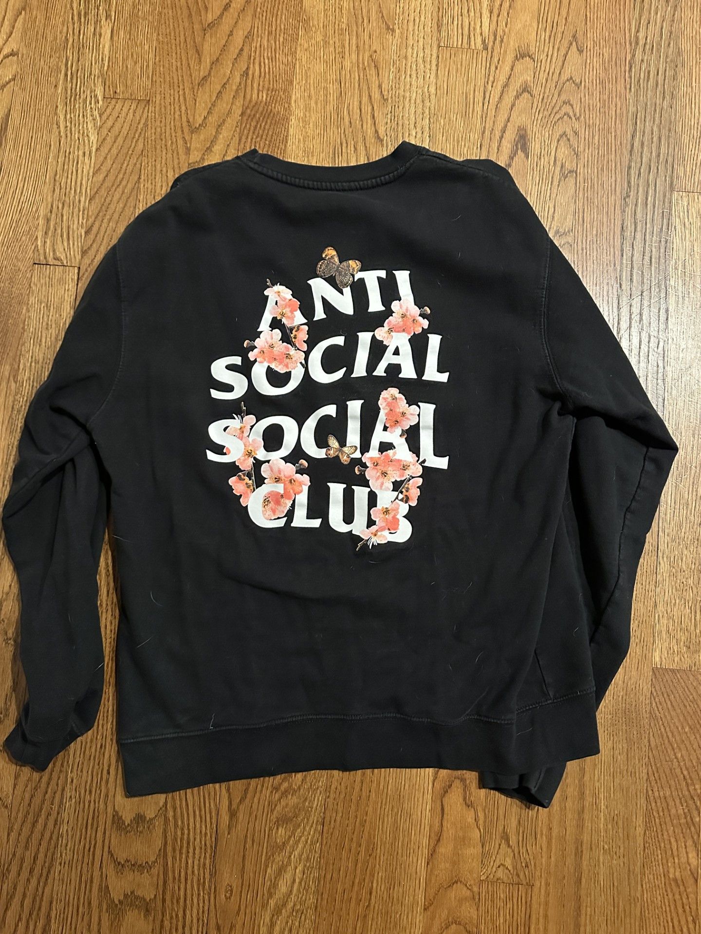Anti Social Social Club Anti Social Social Club Kkoch Black Crewneck Size US L / EU 52-54 / 3 - 1 Thumbnail